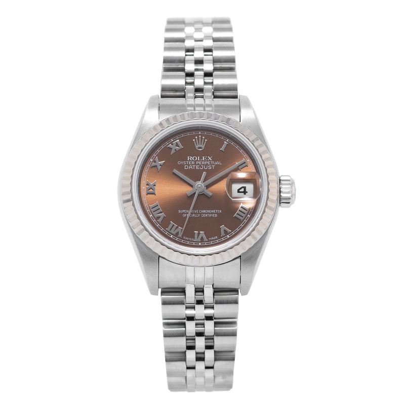 Lady Datejust 26mm Copper Roman Dial 2003 - 79174