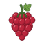 Rote Trauben