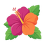 Tropische Blumen