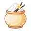 Vanille und Puder