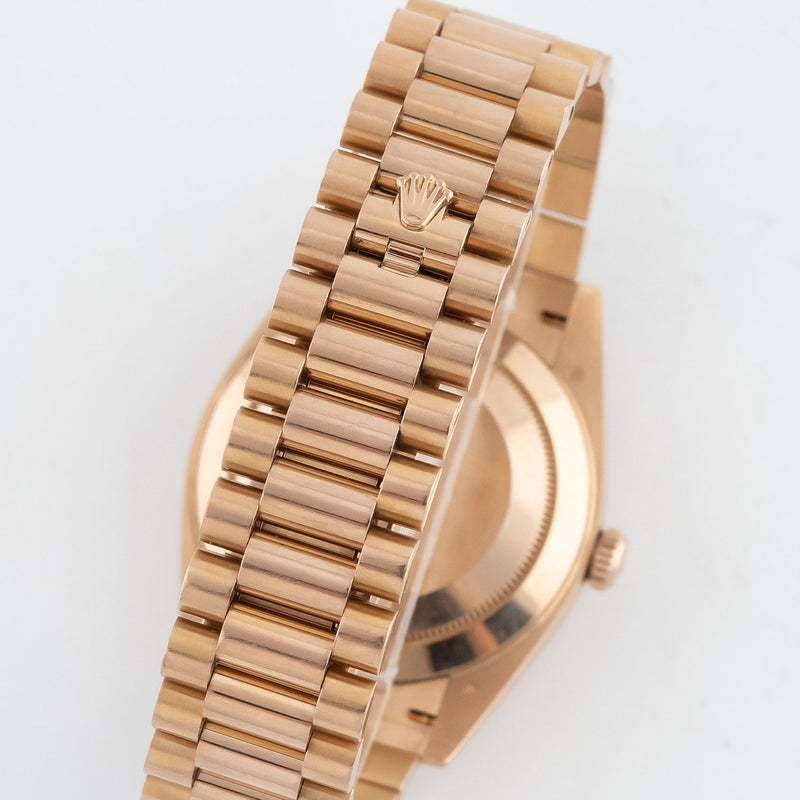 Day-Date 40mm Chocolate Baguette Diamond Dial 2018 - 228235