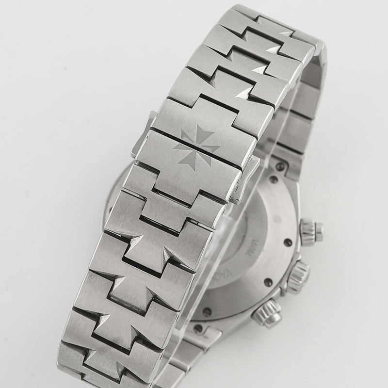 Overseas Chronograp 42mm Black Dial - 49150/B01A-9097