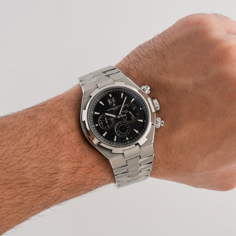 Overseas Chronograp 42mm Black Dial - 49150/B01A-9097