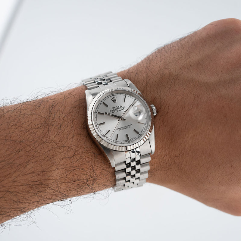 Datejust 36mm Silver Dial 1981 - 16014