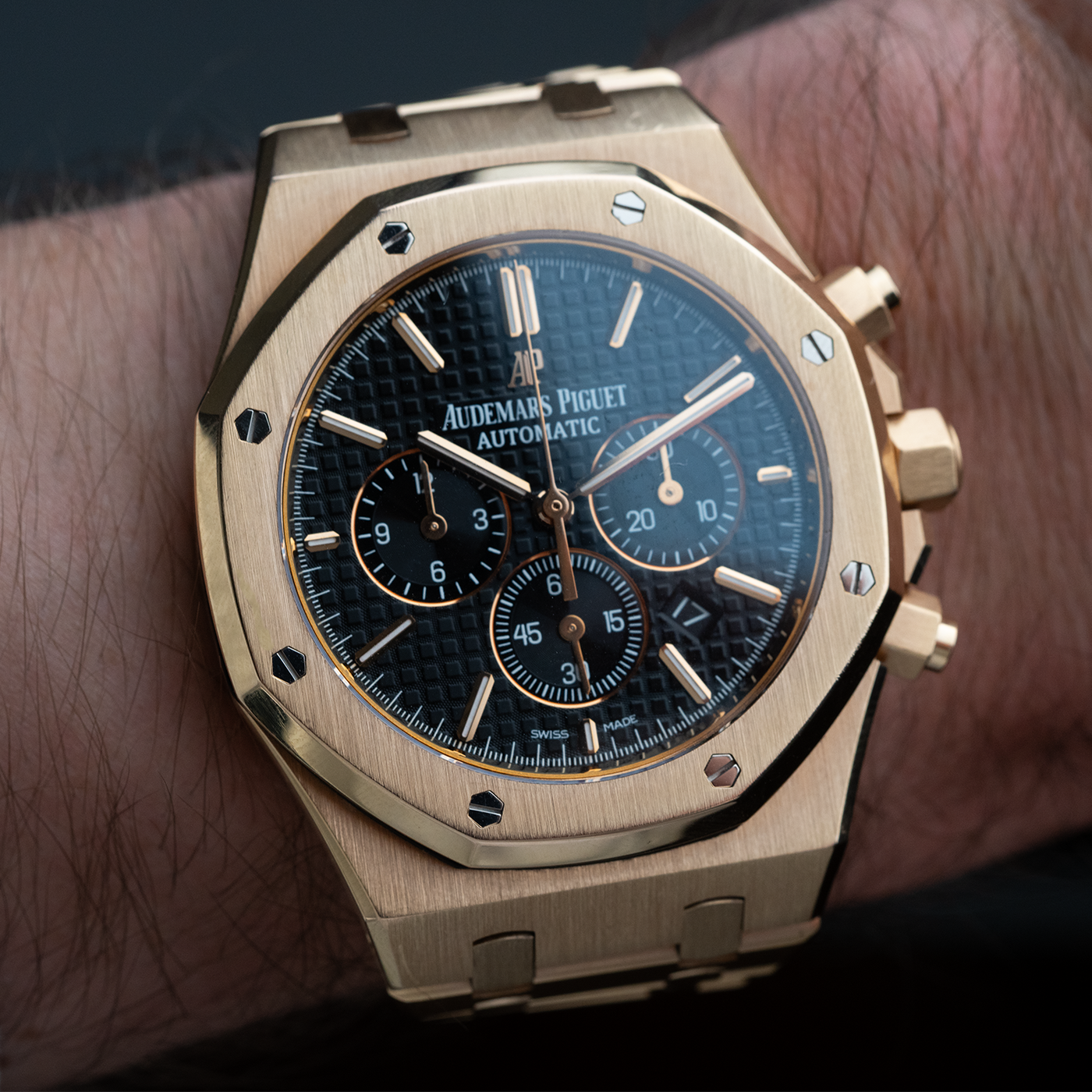 Royal Oak Chronograph Black Dial - 26320OR.OO.1220OR.01